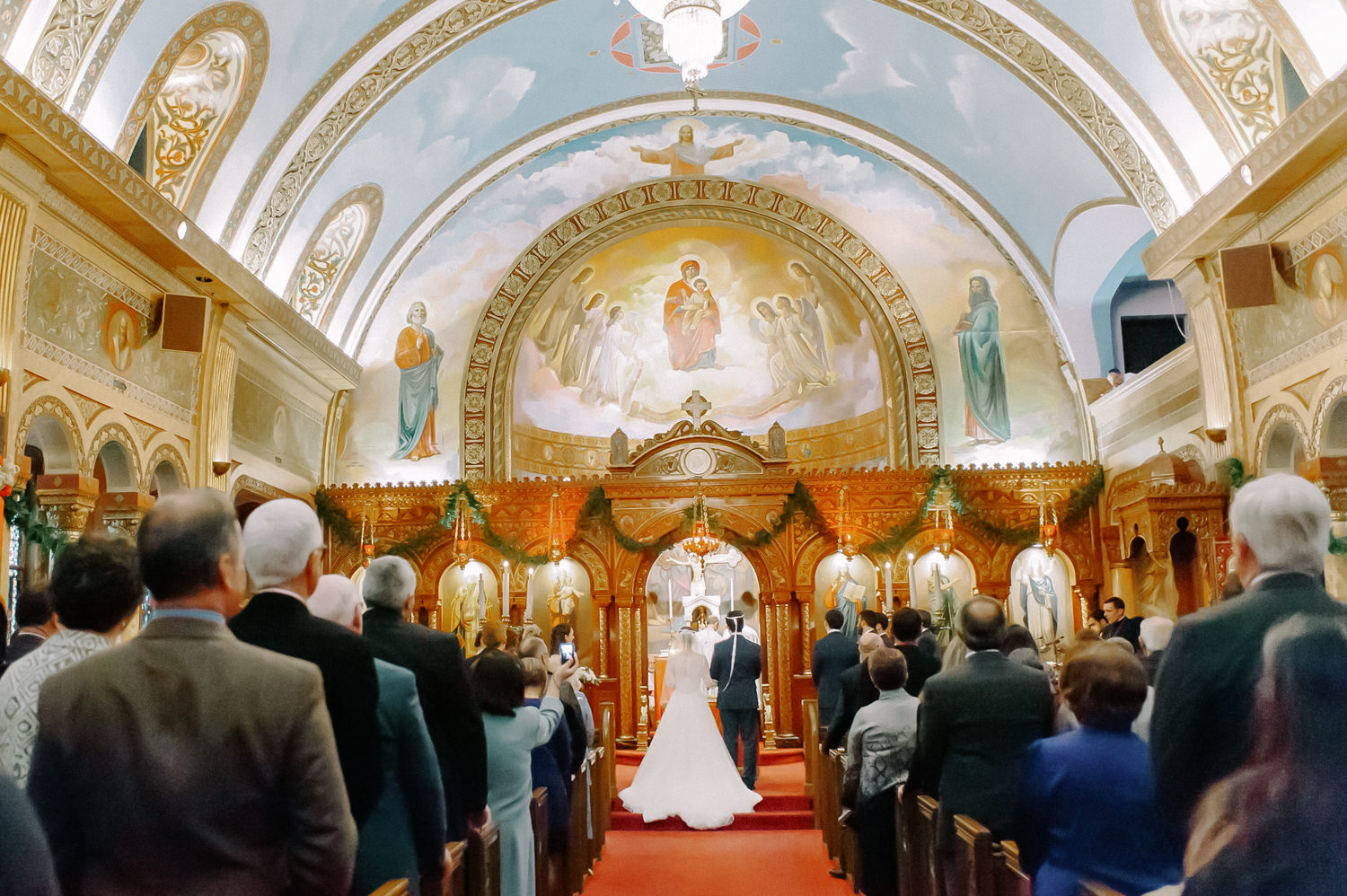 St. Louis wedding at St. Nicholas Greek Orthodox Church