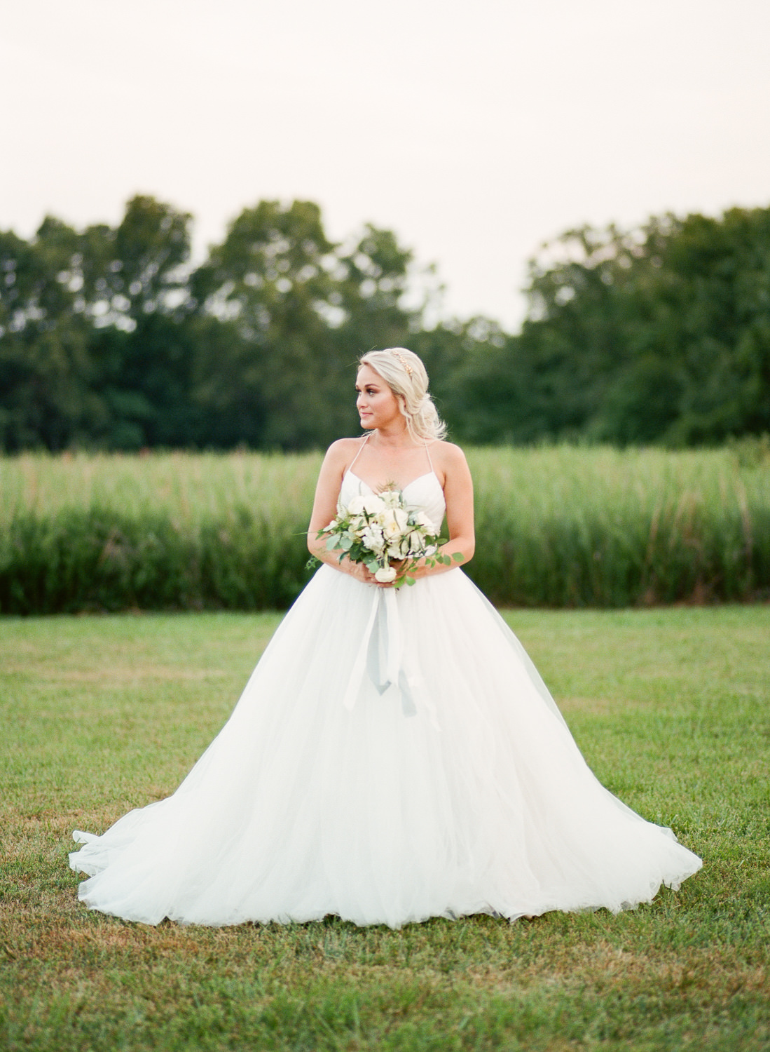 He Loves Me Flowers, Norman's Bridal, St. Louis fine art bridal session, Erica Robnett Photography