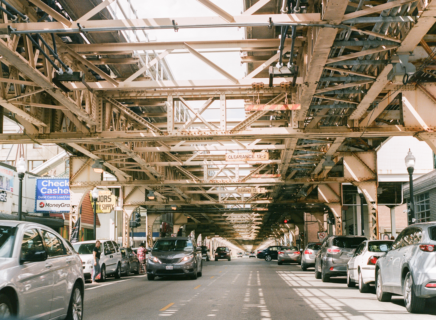 Chicago elevated tracks