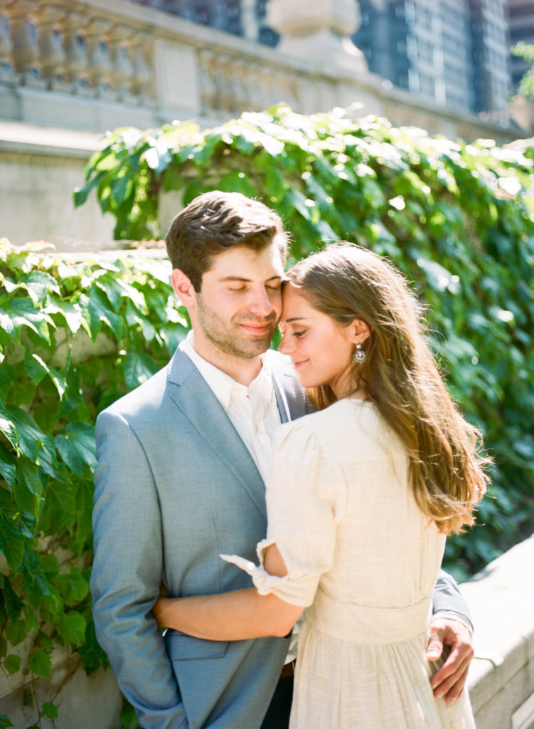 Chicago Fine Art Film Wedding Photographer Erica Robnett Photography; Chicago Riverwalk