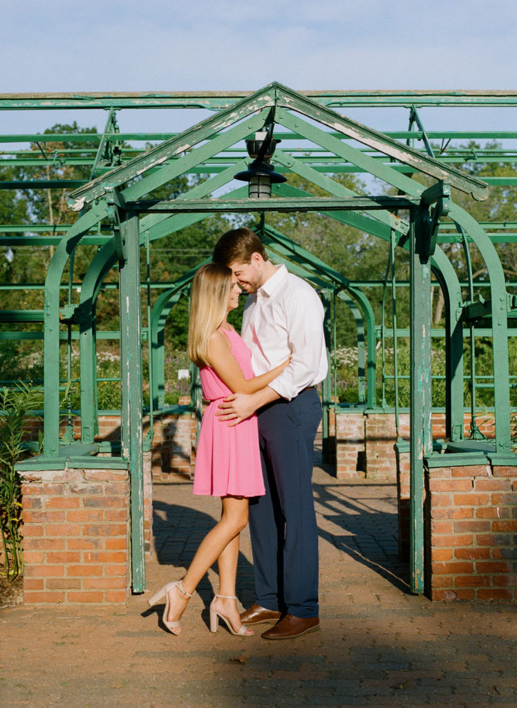 Engagement session at Queeny Park; St. Louis fine art wedding photographer Erica Robnett Photography