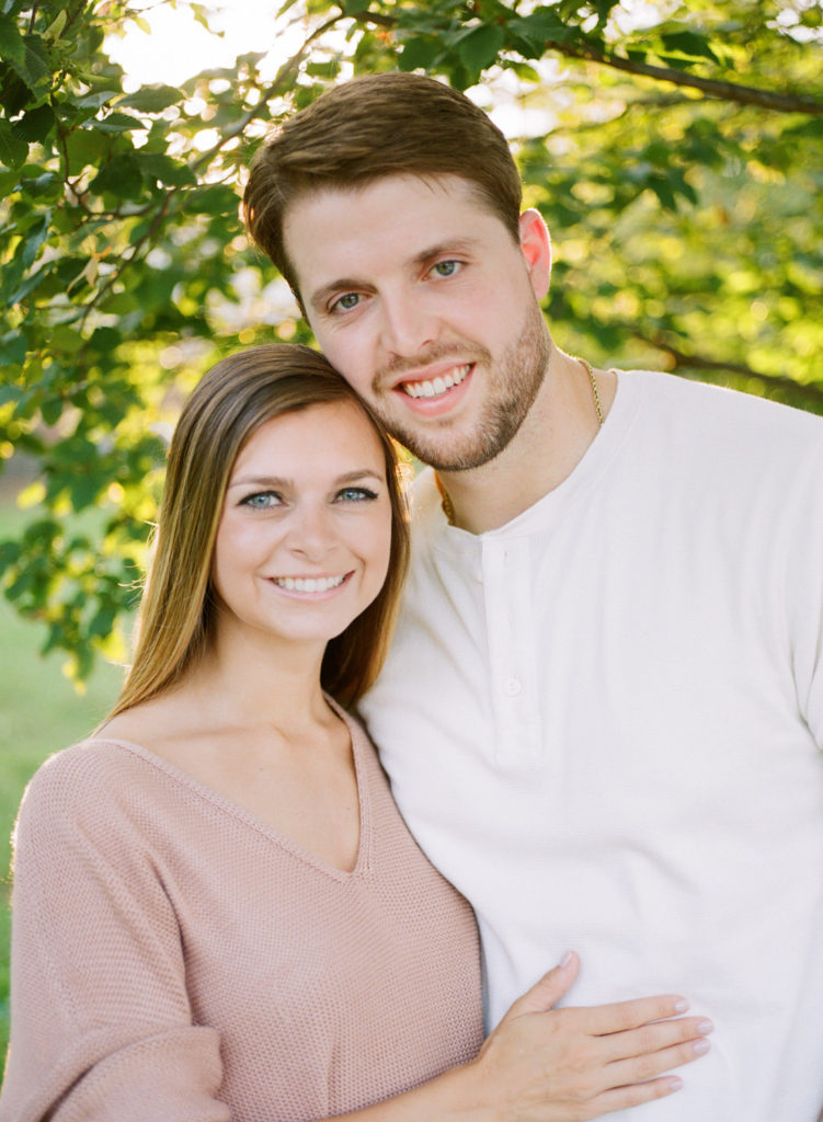 Engagement session at Queeny Park; St. Louis fine art wedding photographer Erica Robnett Photography