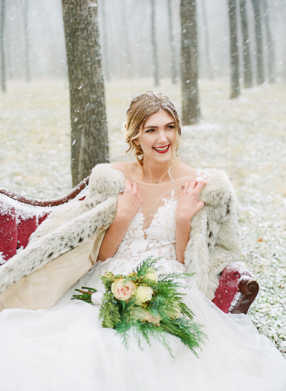 Winter Wonderland Wedding Inspiration - Part 1 | Erica Robnett Photography