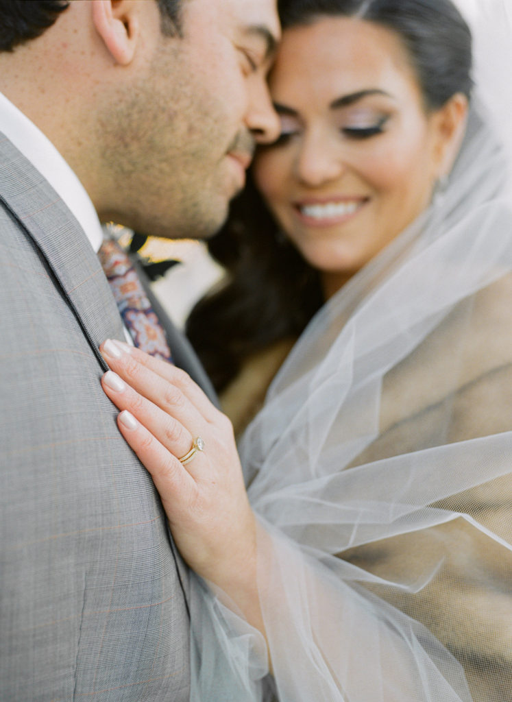 Bride and Groom portrait; St. Louis fine art film wedding photographer Erica Robnett Photography
