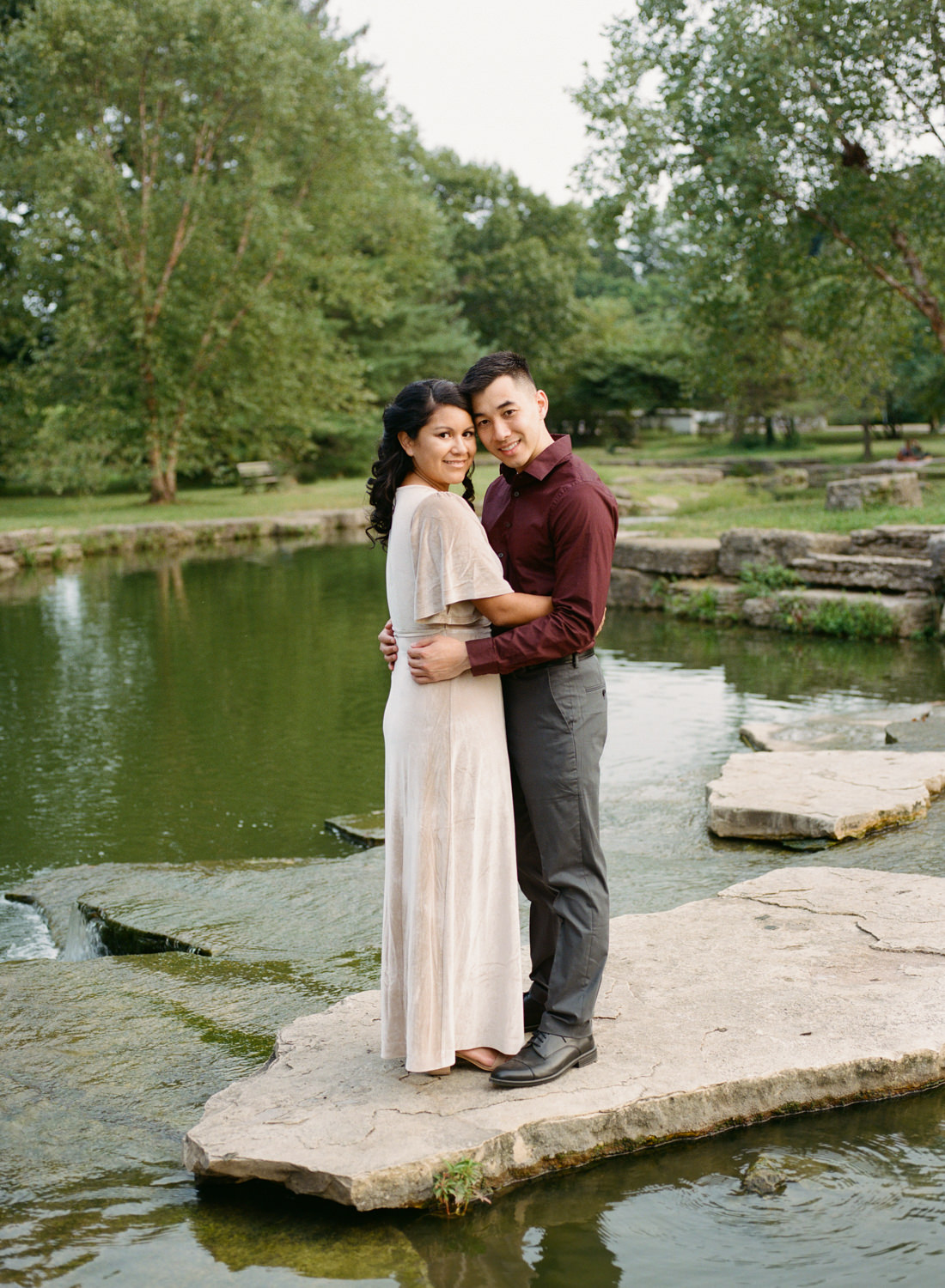 St. Louis Forest Park Engagement Session; St. Louis wedding photographer Erica Robnett Photography