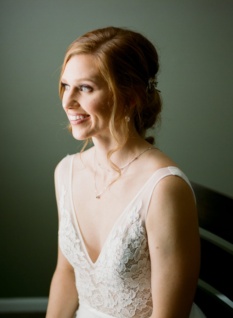 Bridal Portrait; St. Louis film wedding photographer