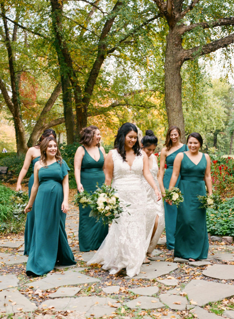 Bridesmaid Portrait at Lafayette Park; St. Louis wedding photographer