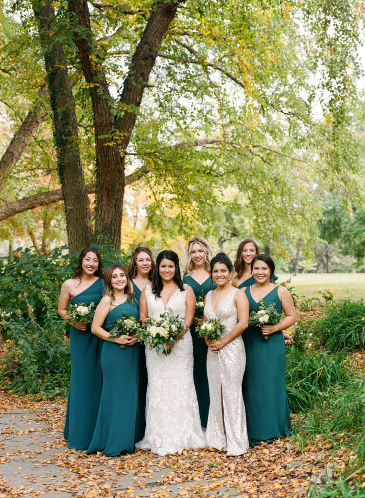 Bridesmaid Portrait at Lafayette Park; St. Louis wedding photographer