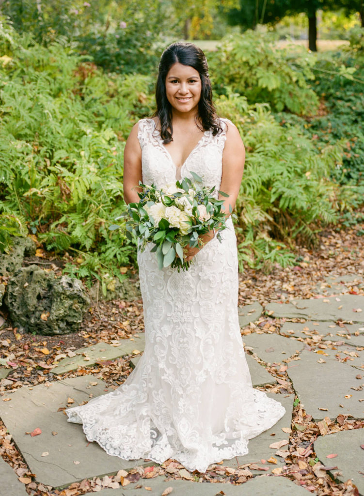 Bridal Portrait; St. Louis fine art film wedding photographer Erica Robnett Photography