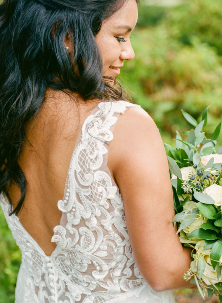 Bridal Portrait; St. Louis fine art film wedding photographer Erica Robnett Photography