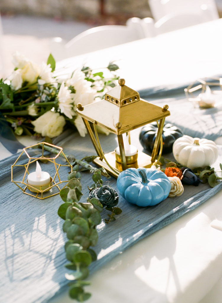 Wedding reception decor at St. Louis wedding venue Glenmark Farms