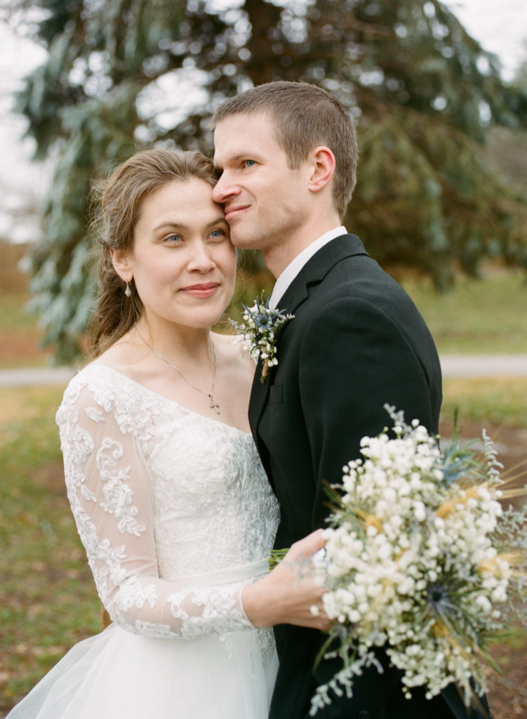 Kelly and David's Classic Romantic Winter Wedding | Erica Robnett ...