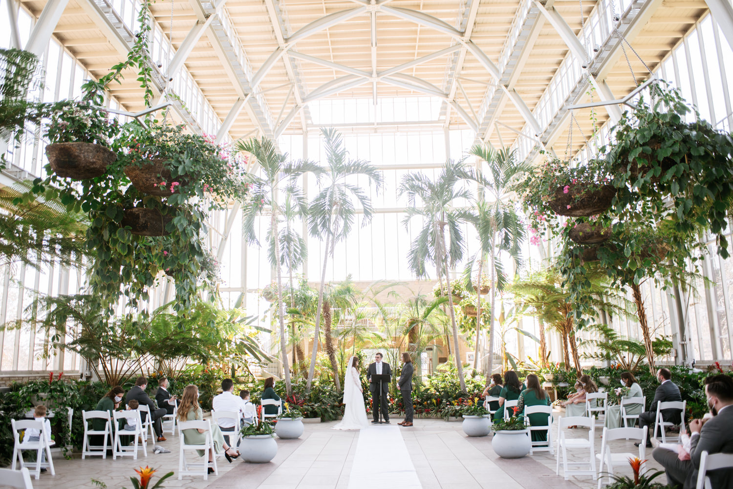 Mckenna And Christian's Spring Forest Park Jewel Box Wedding 