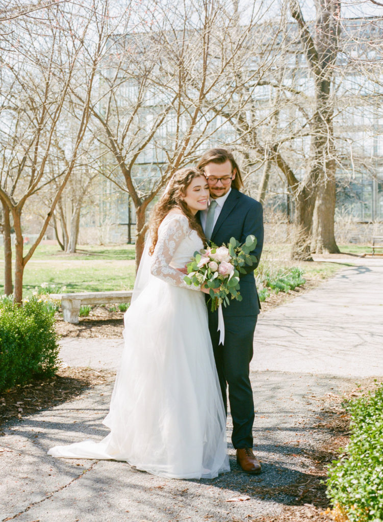 McKenna and Christian's Spring Forest Park Jewel Box Wedding | Erica ...