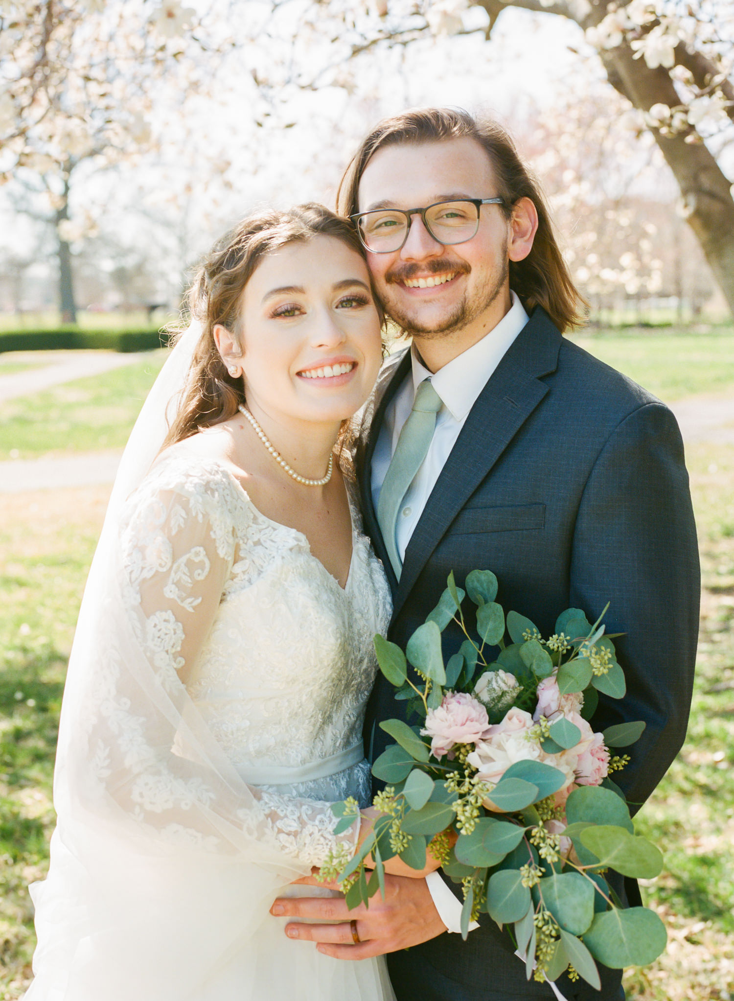 McKenna and Christian's Spring Forest Park Jewel Box Wedding | Erica ...