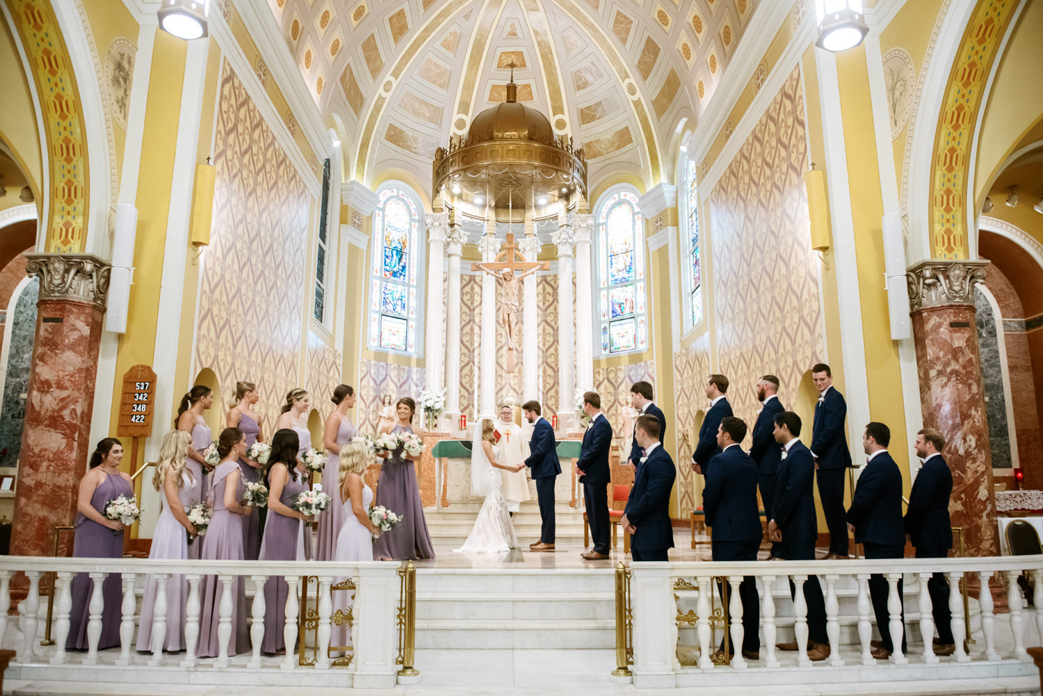 St. Ambrose on the Hill St. Louis wedding