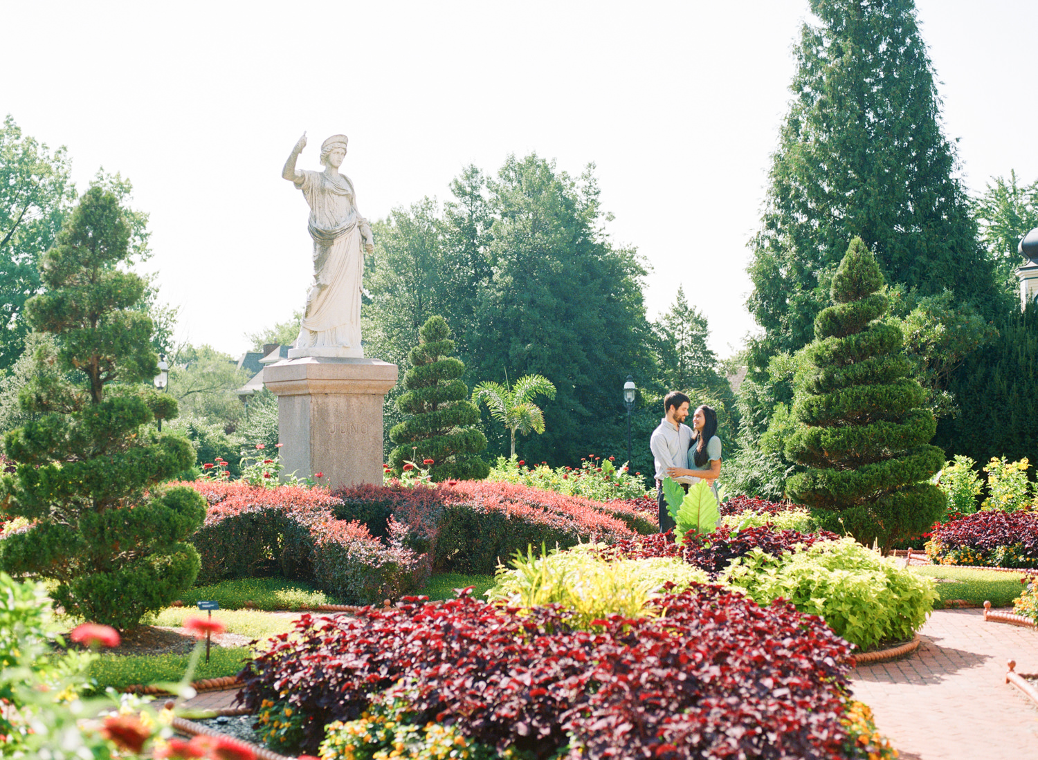 St. Louis fine art film wedding photographer Erica Robnett Photography; Missouri Botanical Gardens