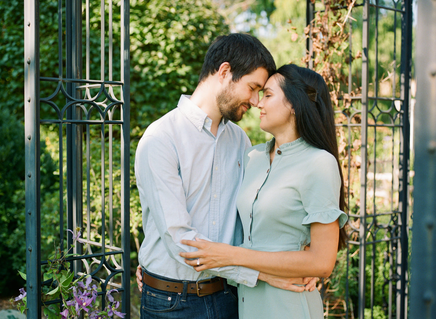 St. Louis fine art film wedding photographer Erica Robnett Photography; Missouri Botanical Gardens