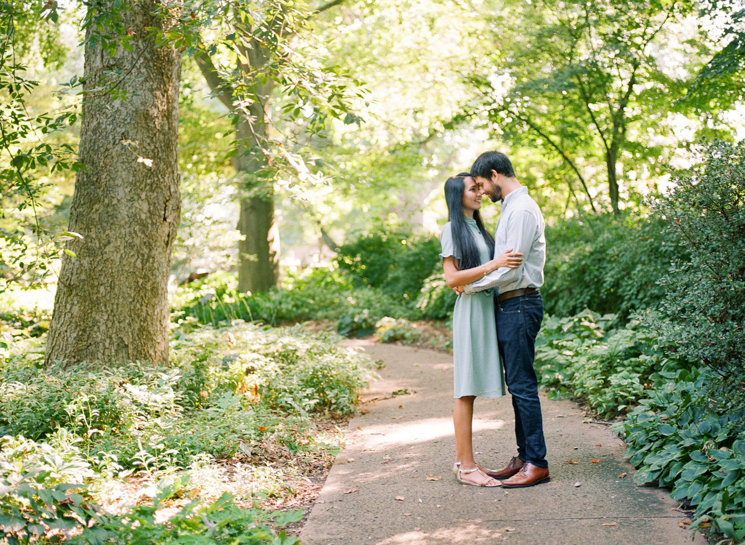 St. Louis fine art film wedding photographer Erica Robnett Photography; Missouri Botanical Gardens