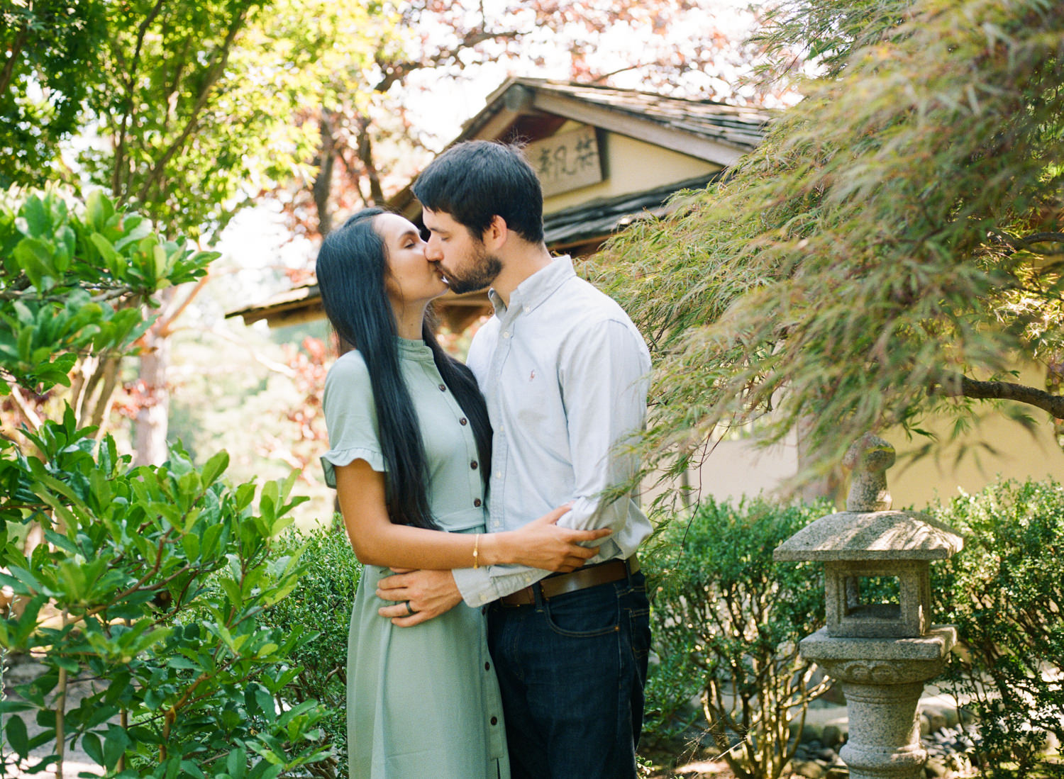 St. Louis fine art film wedding photographer Erica Robnett Photography; Missouri Botanical Gardens