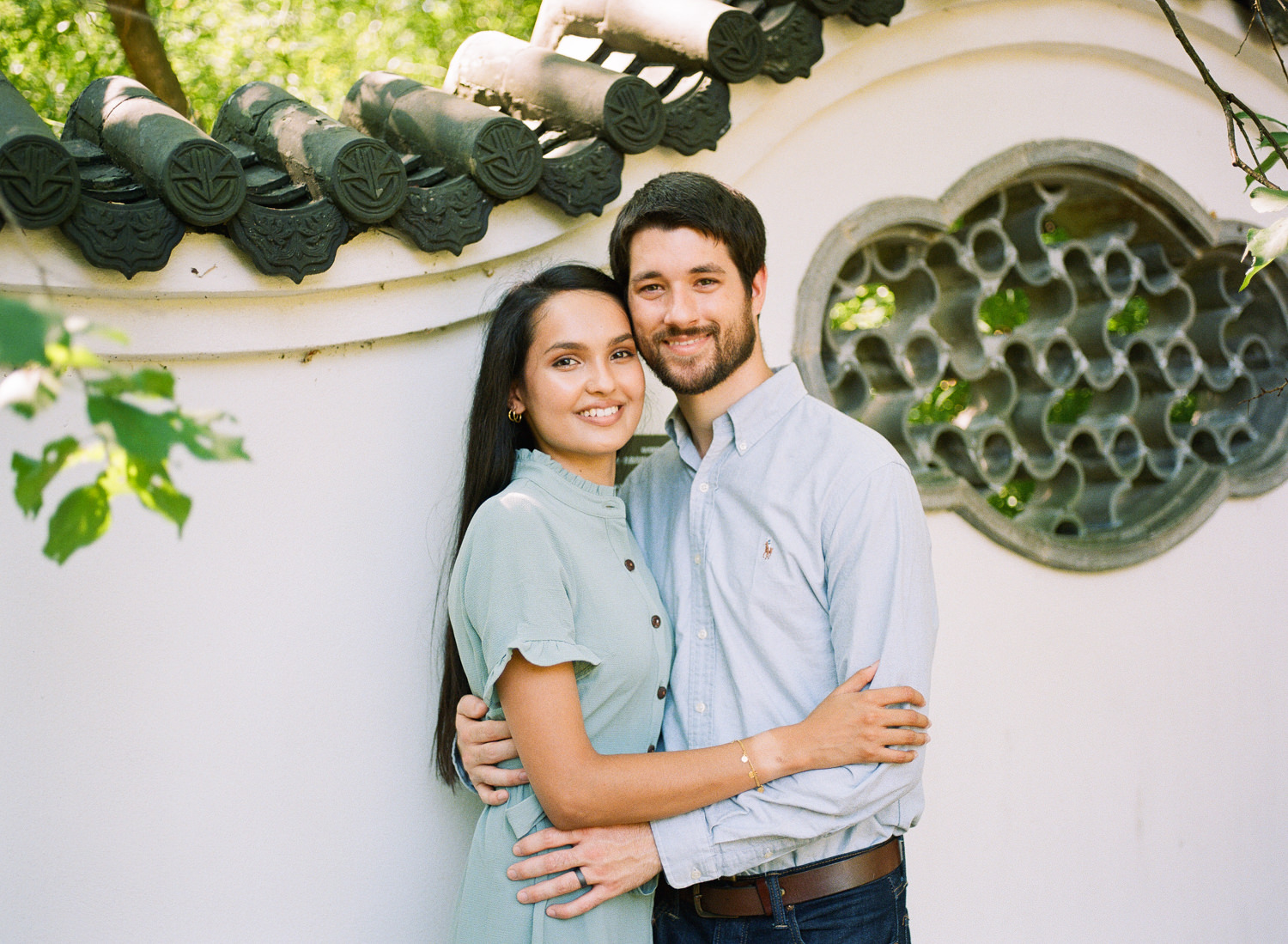 St. Louis fine art film wedding photographer Erica Robnett Photography; Missouri Botanical Gardens