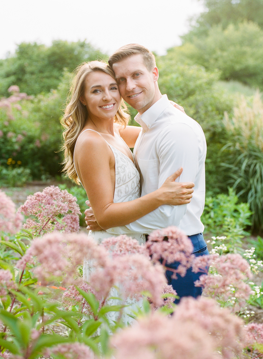 St Louis Forest Park engagement; St. Louis fine art film wedding photographer Erica Robnett Photography