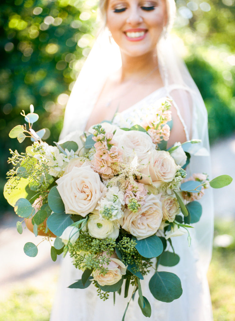 Bride portrait at Lafayette Park; St. Louis fine art film wedding photographer Erica Robnett Photography