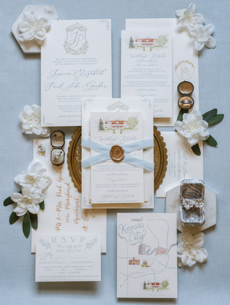 Kansas City wedding at Longview Mansion; Kansas City fine art film photographer Erica Robnett Photography