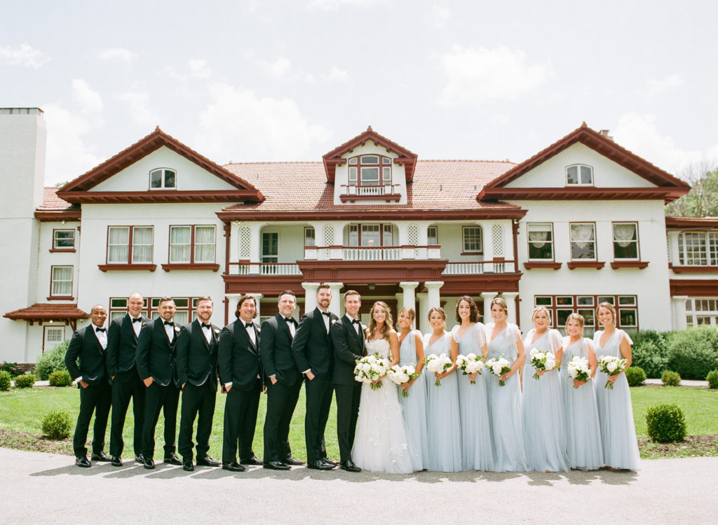 Kansas City wedding at Longview Mansion; Kansas City fine art film photographer