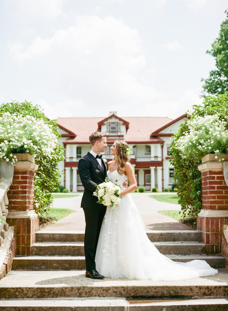 Kansas City wedding at Longview Mansion; Kansas City fine art film photographer Erica Robnett Photography