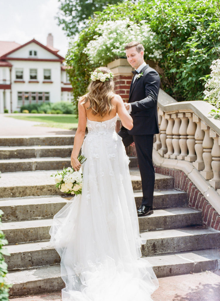 Kansas City wedding at Longview Mansion; Kansas City fine art film photographer Erica Robnett Photography