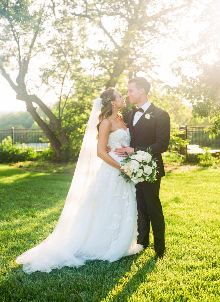 Kansas City wedding at Longview Mansion; Kansas City fine art film photographer Erica Robnett Photography
