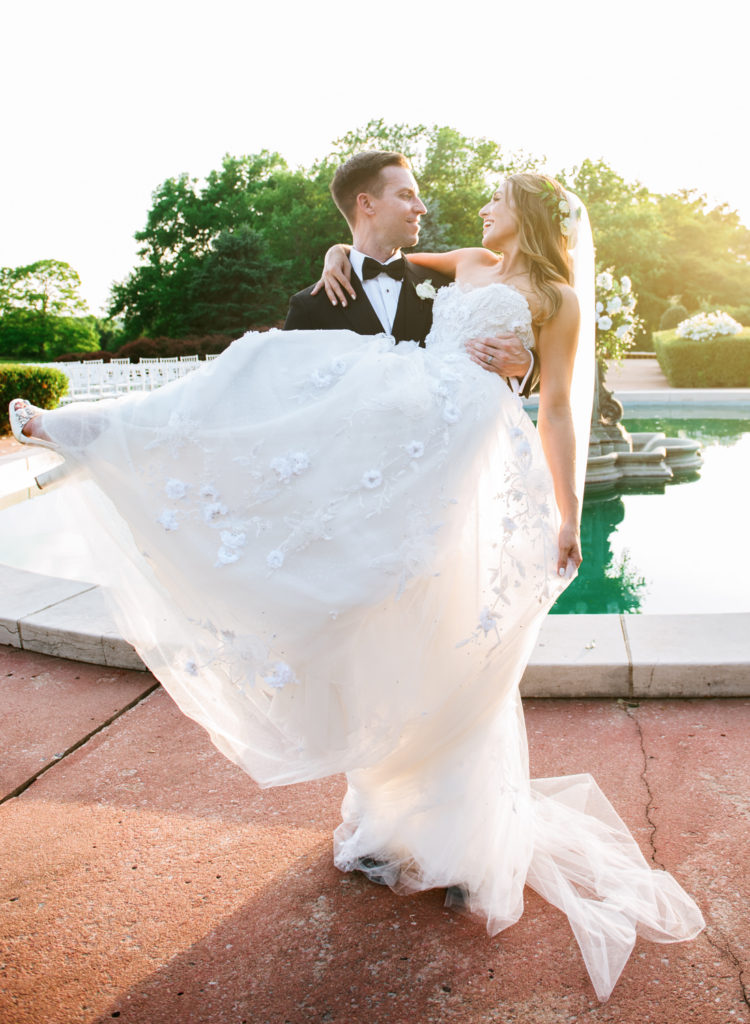 Kansas City wedding at Longview Mansion; Kansas City fine art film photographer Erica Robnett Photography