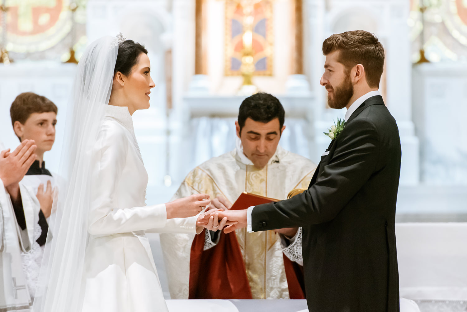 St. Louis wedding photographer; St. Louis wedding venue St. Cecilia