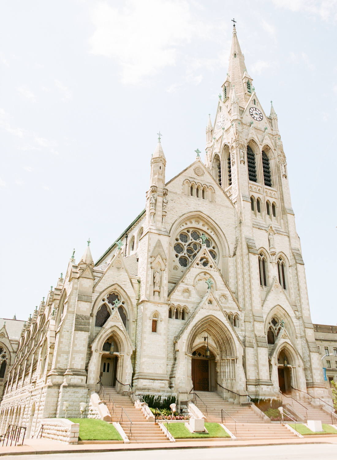 St. Louis St. Francis Xavier College Church wedding