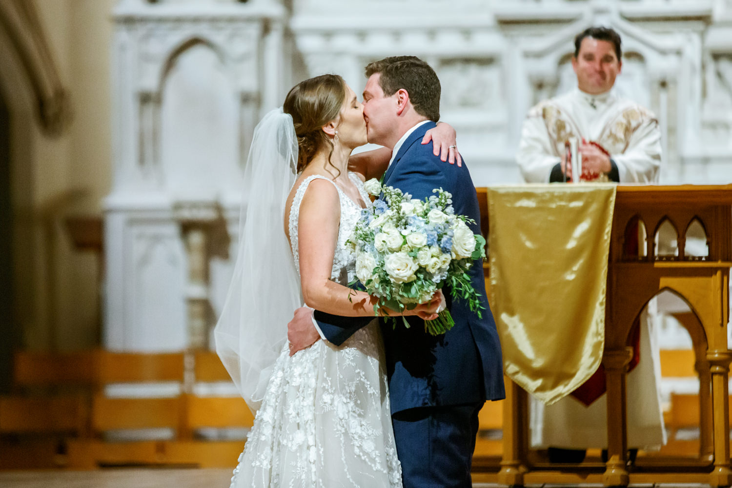 St. Louis St. Francis Xavier College Church wedding