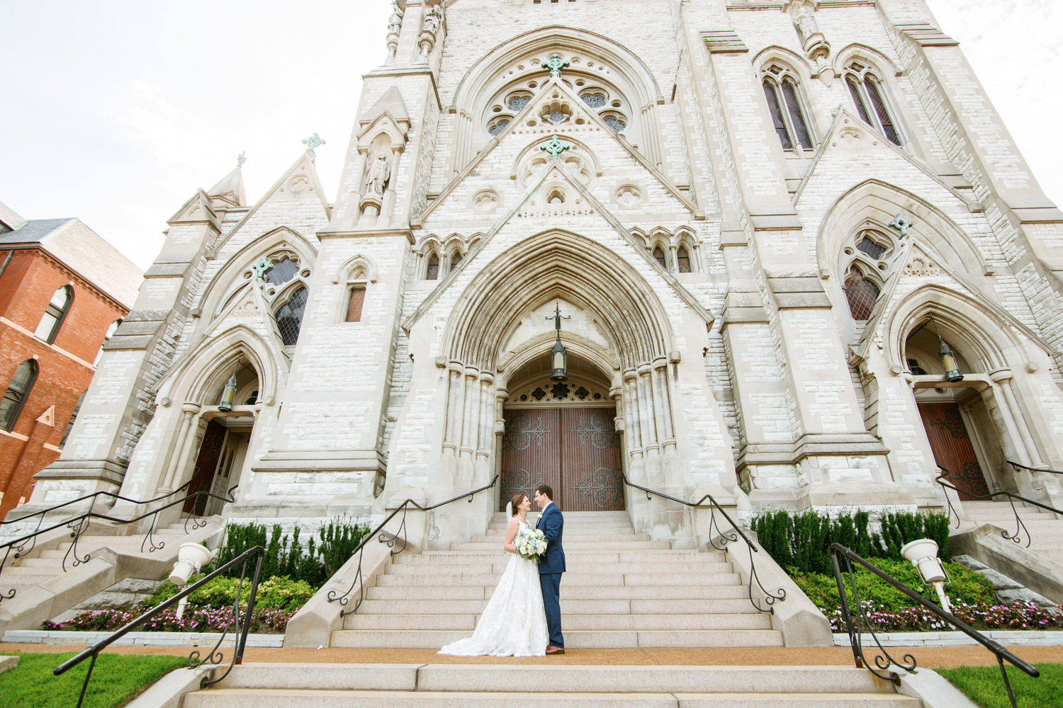 St. Louis St. Francis Xavier College Church wedding